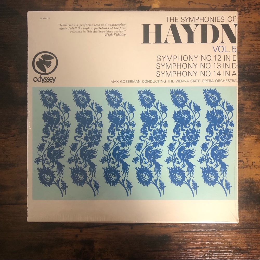 Vinyl LP - The Symphonies of Haydn Volume 5